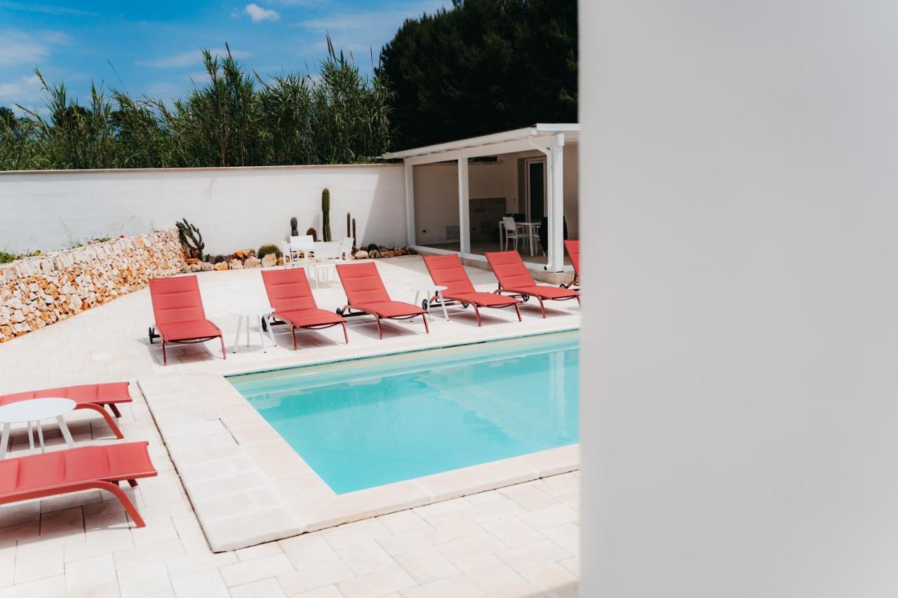 Le Canne Pool And Relax Pulsano Exterior foto